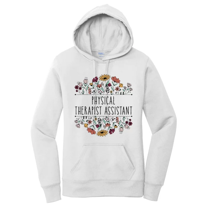 Physical Therapist Assistant PTA Physical Therapy Assistant Women's Pullover Hoodie