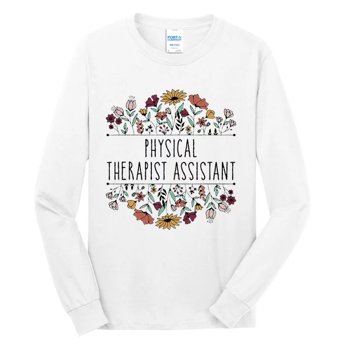 Physical Therapist Assistant PTA Physical Therapy Assistant Tall Long Sleeve T-Shirt