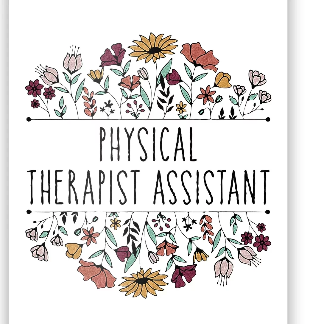 Physical Therapist Assistant PTA Physical Therapy Assistant Poster