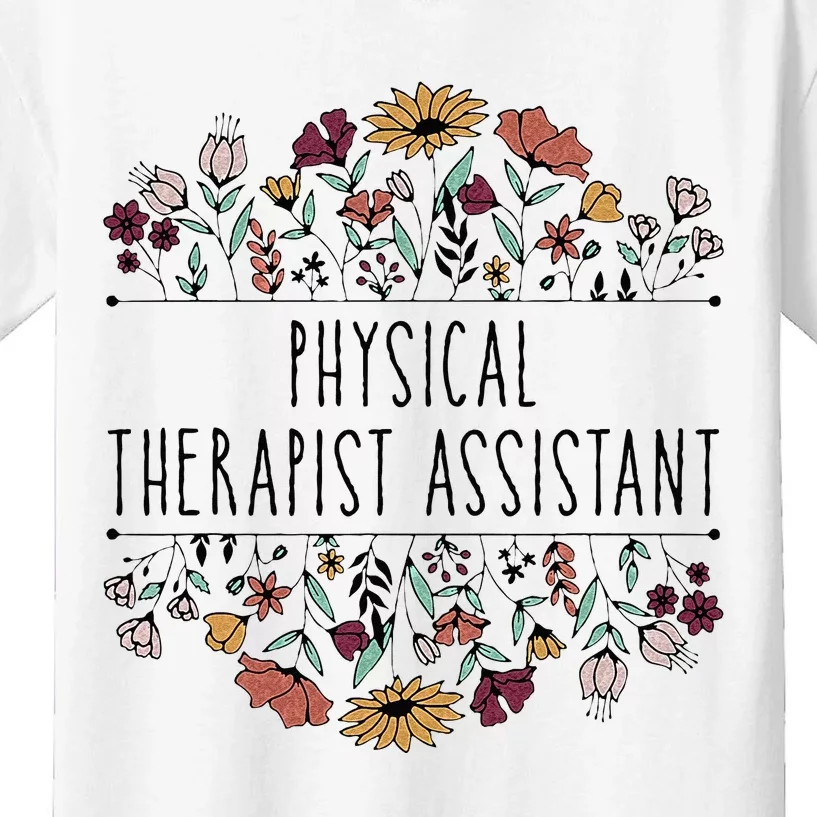 Physical Therapist Assistant PTA Physical Therapy Assistant Kids T-Shirt