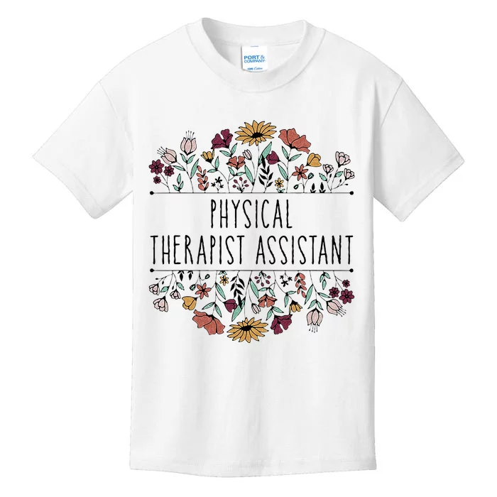 Physical Therapist Assistant PTA Physical Therapy Assistant Kids T-Shirt