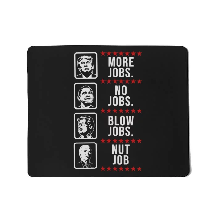 Political Trump Anti Biden Obama Clinton Funny Mousepad