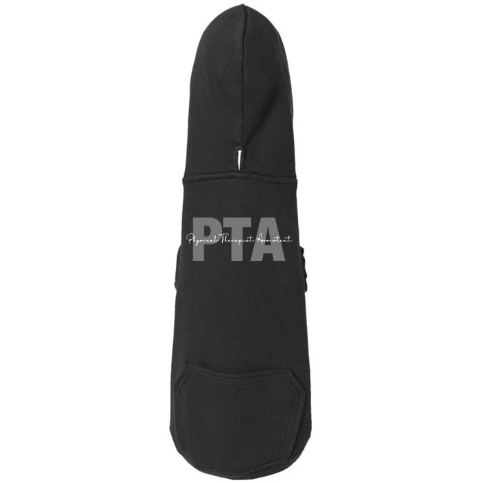 Physical Therapist Assistant PTA Physical Therapy Assistant Doggie 3-End Fleece Hoodie