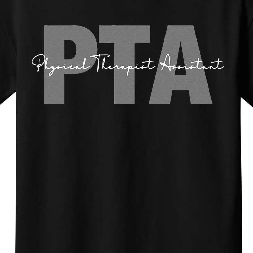 Physical Therapist Assistant PTA Physical Therapy Assistant Kids T-Shirt