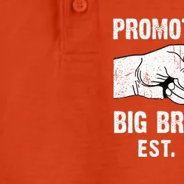 Promoted To Big Brother Est. 2024 New Big Brother Fist Bump Dry Zone Grid Performance Polo