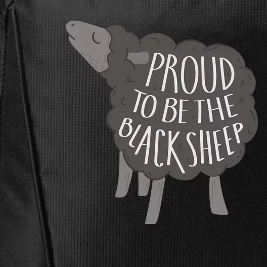 Proud To Be The Black Sheep City Backpack