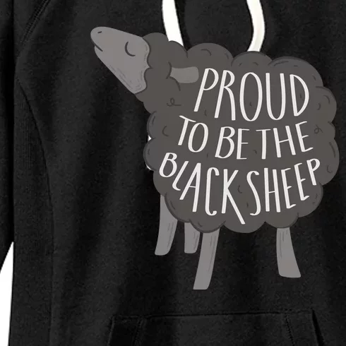 Proud To Be The Black Sheep Women's Fleece Hoodie