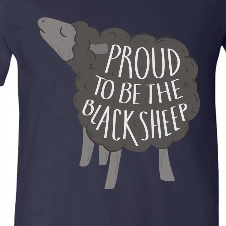 Proud To Be The Black Sheep V-Neck T-Shirt