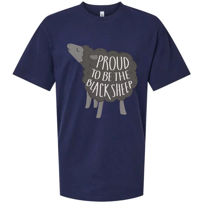 Proud To Be The Black Sheep Sueded Cloud Jersey T-Shirt