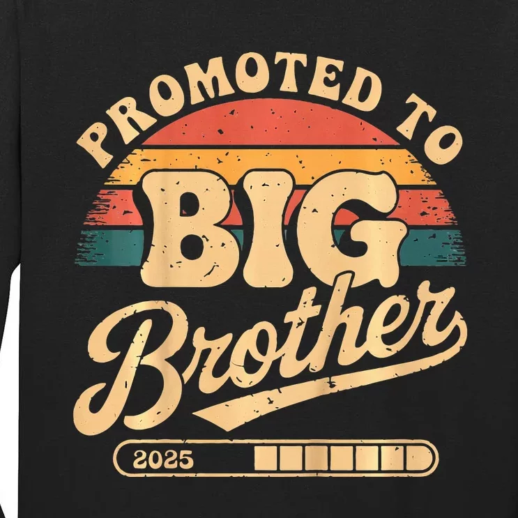 Promoted To Big Brother 2025 Im Going To Be Big Brother Tall Long Sleeve T-Shirt