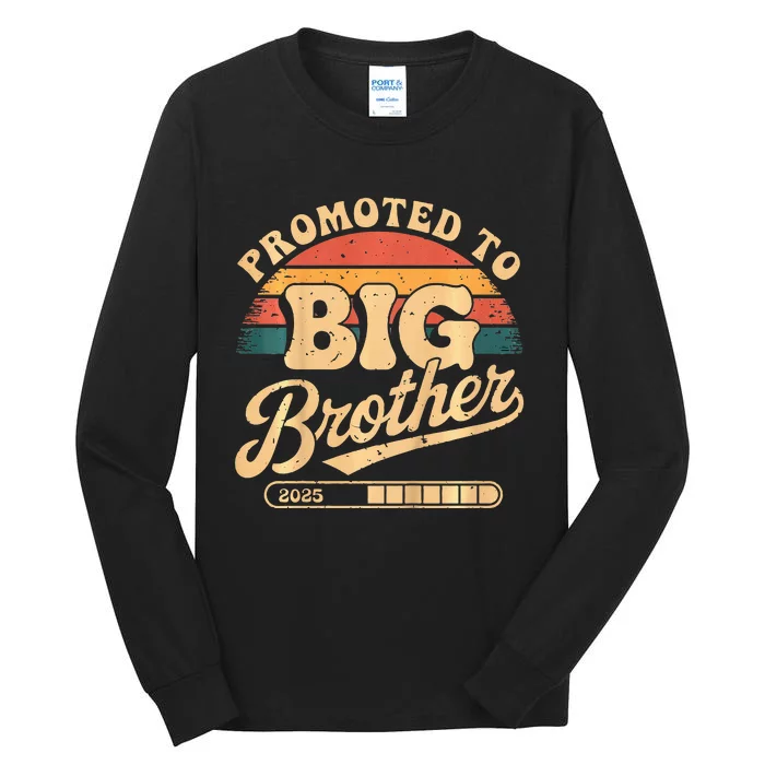 Promoted To Big Brother 2025 Im Going To Be Big Brother Tall Long Sleeve T-Shirt