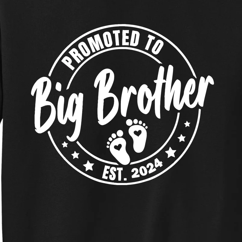 Promoted To Big Brother Again Est 2024 Pregnancy Sweatshirt