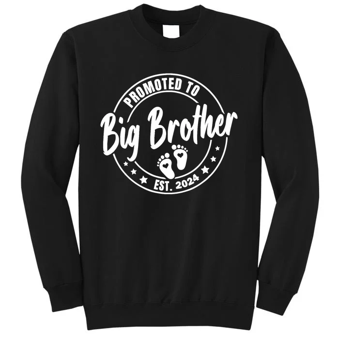 Promoted To Big Brother Again Est 2024 Pregnancy Sweatshirt