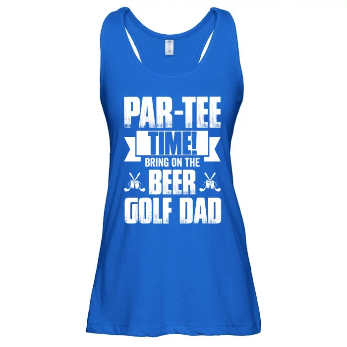 Partee Time! Bring On The Beer Golf Dad Gift Ladies Essential Flowy Tank