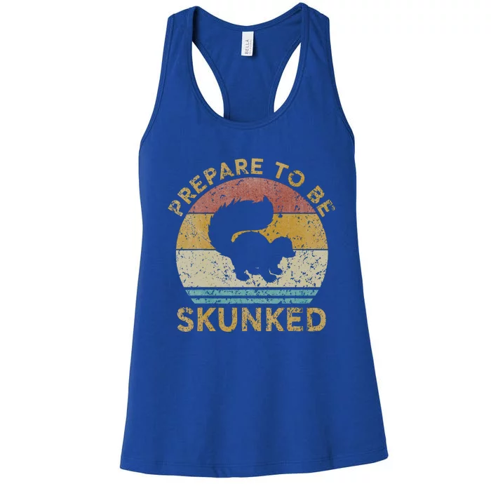 Prepare To Be Skunked Cribbage Game Women's Racerback Tank