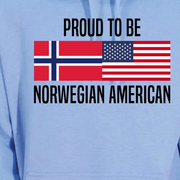 Proud To Be Norwegian American Cool Gift Unisex Surf Hoodie