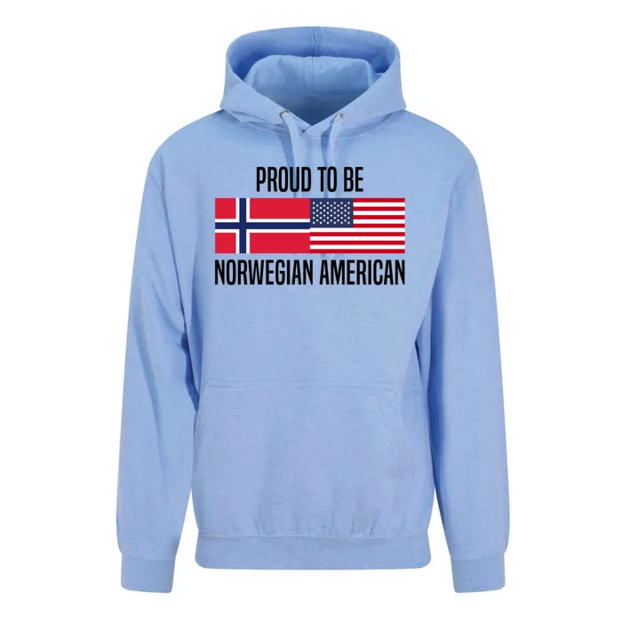 Proud To Be Norwegian American Cool Gift Unisex Surf Hoodie