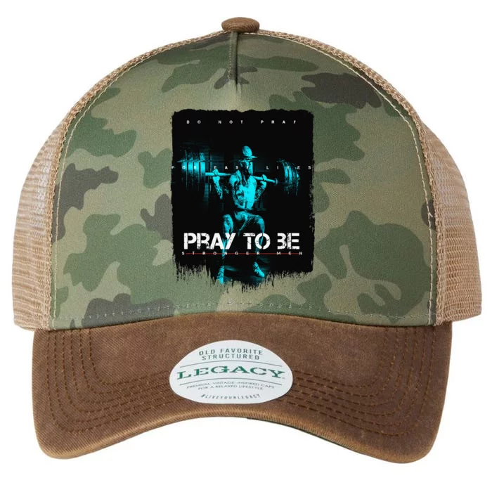 Pray To Be Stronger By Tfm Designs Legacy Tie Dye Trucker Hat