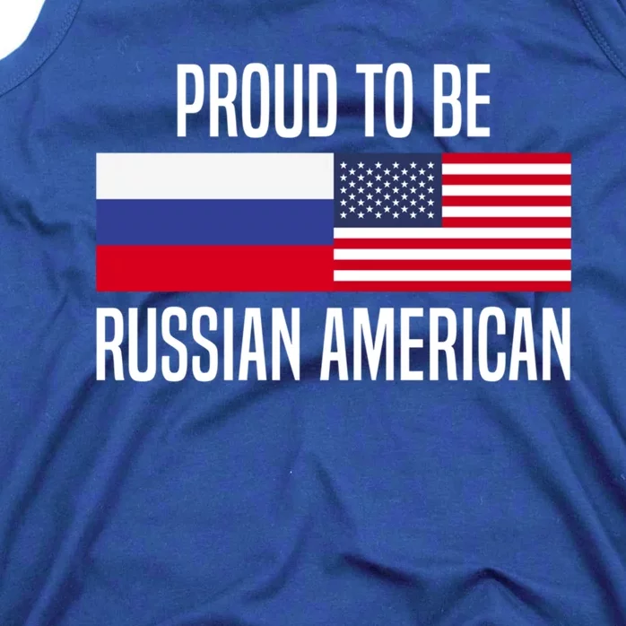 Proud To Be Russian American Gift Tank Top