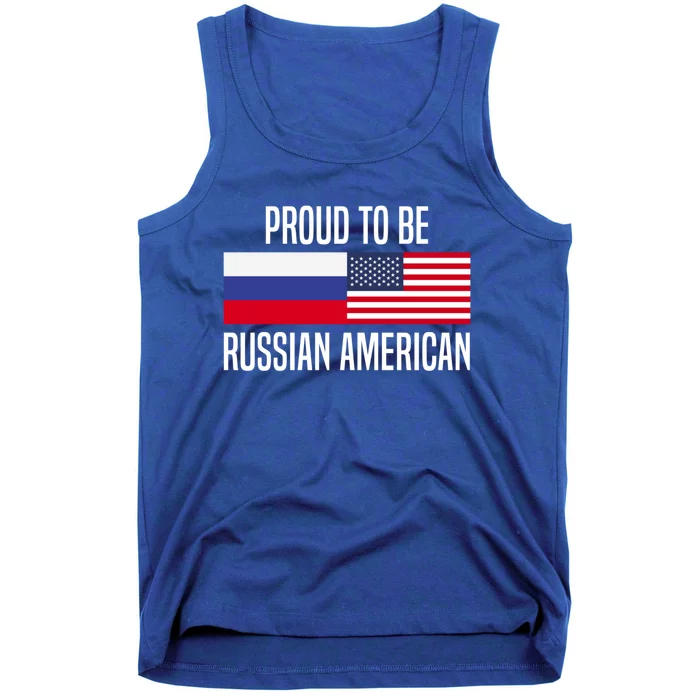 Proud To Be Russian American Gift Tank Top