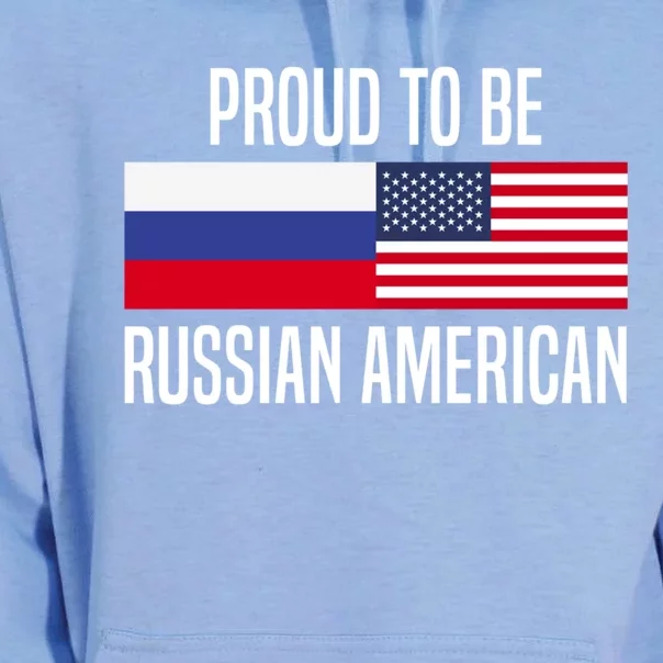 Proud To Be Russian American Gift Unisex Surf Hoodie