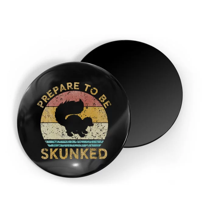 Prepare To Be Skunked Cribbage Lovers Vintage Cribbage Game Magnet