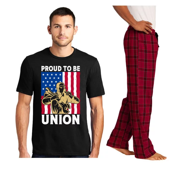 Proud To Be Union Happy Labor Day Great Gift Pajama Set