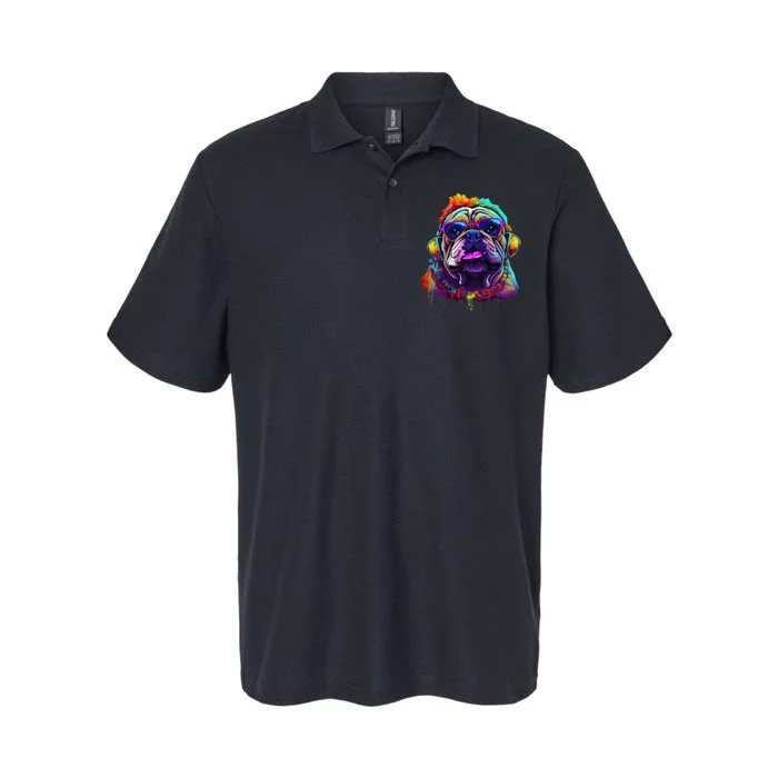 Proud To Be A Bulldog Lover Softstyle Adult Sport Polo