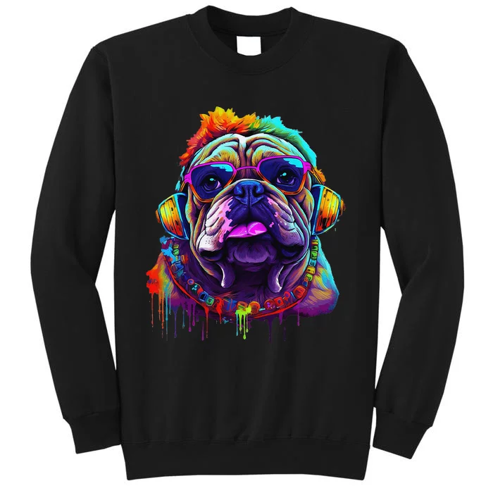 Proud To Be A Bulldog Lover Tall Sweatshirt