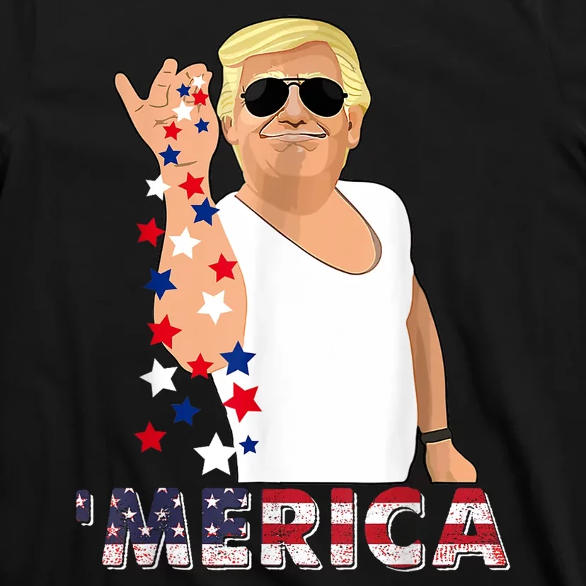 Patriotic Trump Bae 4th Of July America Freedom Day T-Shirt