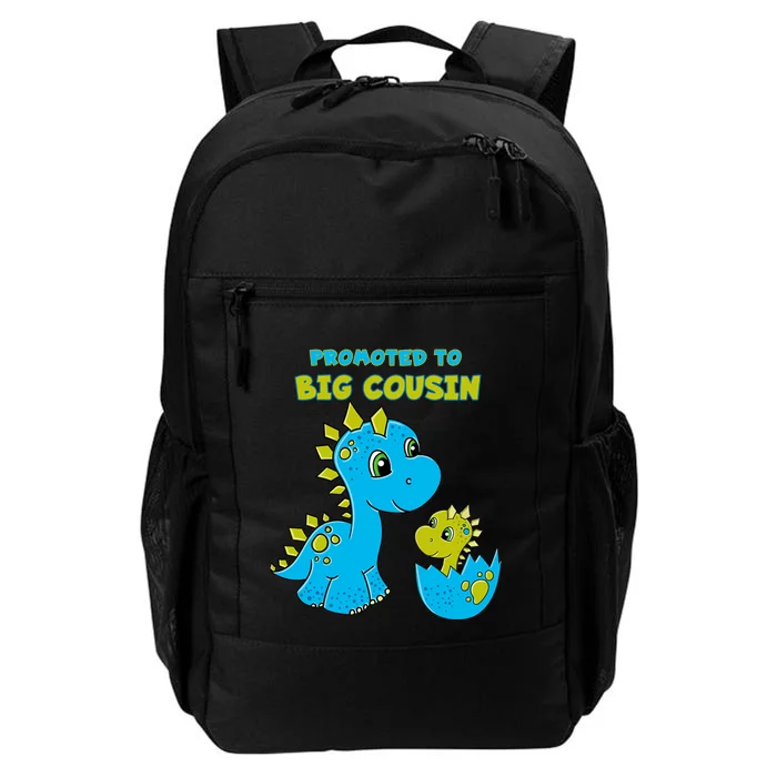 Promoted to Big Cousin Boy Dinosaur Daily Commute Backpack