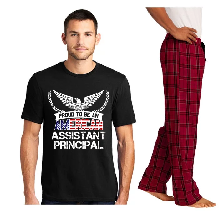 Proud To Be An American Assistant Principal Gift Pajama Set