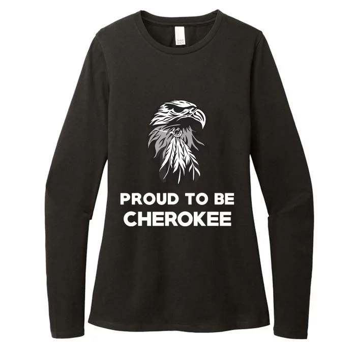 Proud To Be Cherokee Native American Pride Womens CVC Long Sleeve Shirt