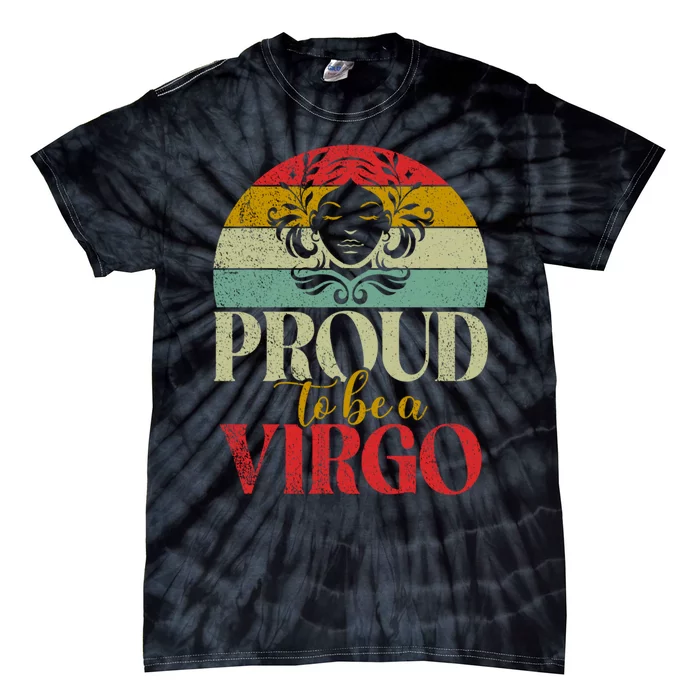 Proud To Be A Virgo Vintage Tie-Dye T-Shirt