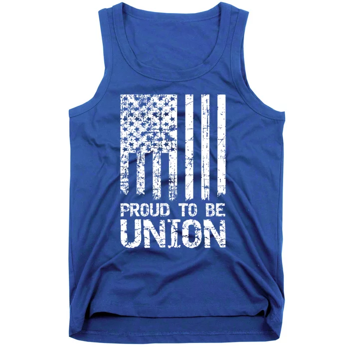 Proud To Be Union Skilled Labor Worker Gift Tank Top