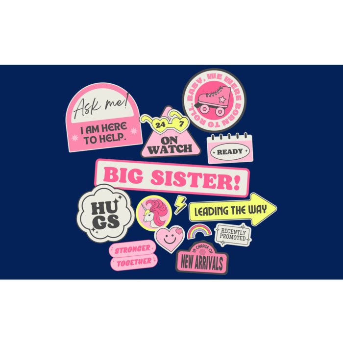 Promoted To Big Sister Cute Gift Bumper Sticker