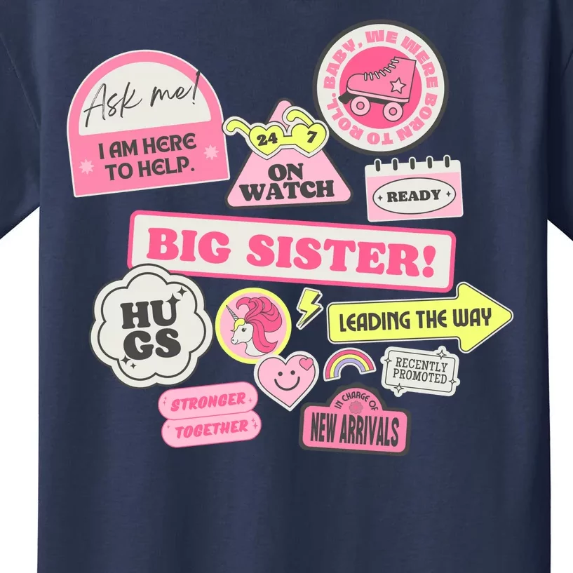 Promoted To Big Sister Cute Gift Kids T-Shirt