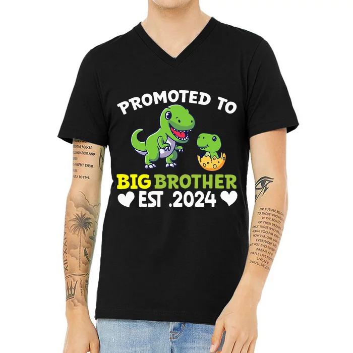 Promoted To Big Brother 2024 Big Brother 2024 V-Neck T-Shirt