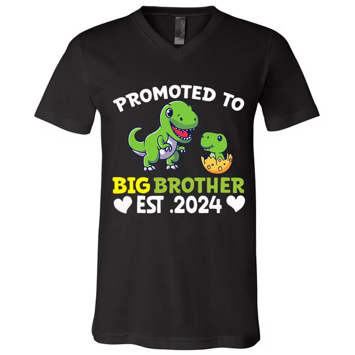 Promoted To Big Brother 2024 Big Brother 2024 V-Neck T-Shirt