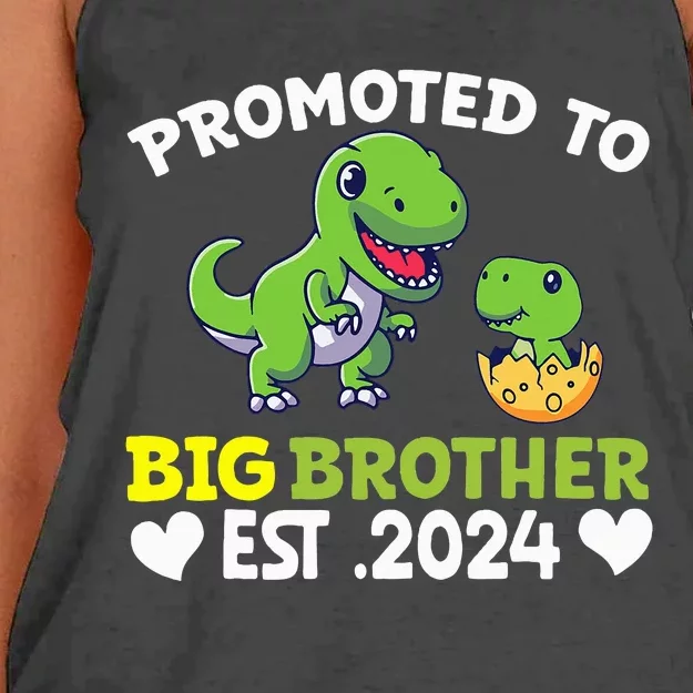 Promoted To Big Brother 2024 Big Brother 2024 Women's Knotted Racerback Tank