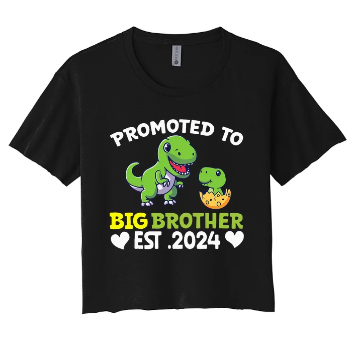 Promoted To Big Brother 2024 Big Brother 2024 Women's Crop Top Tee