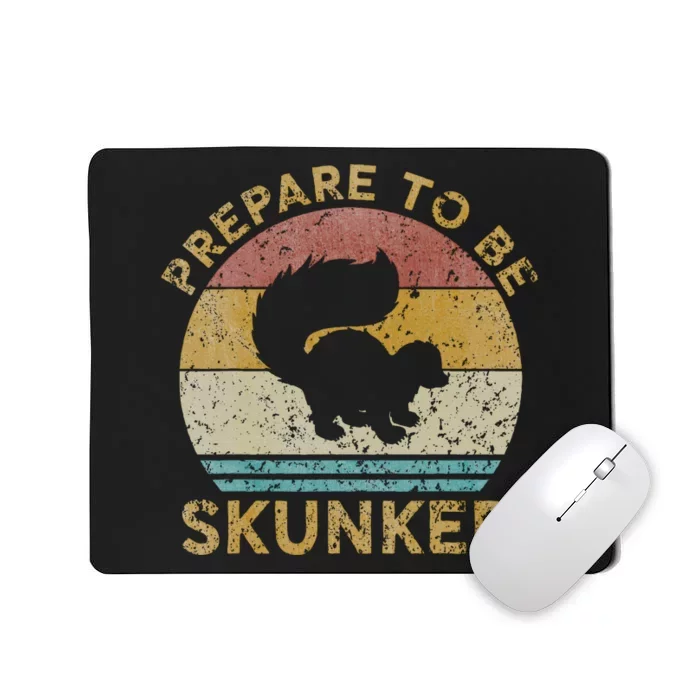 Prepare To Be Skunked Cribbage Lovers Vintage Cribbage Game Mousepad