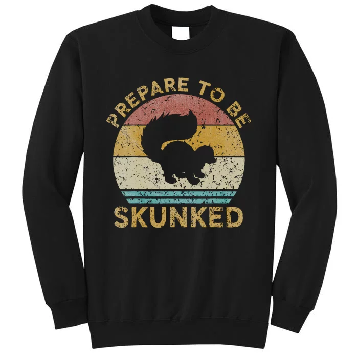 Prepare To Be Skunked Cribbage Lovers Vintage Cribbage Game Sweatshirt