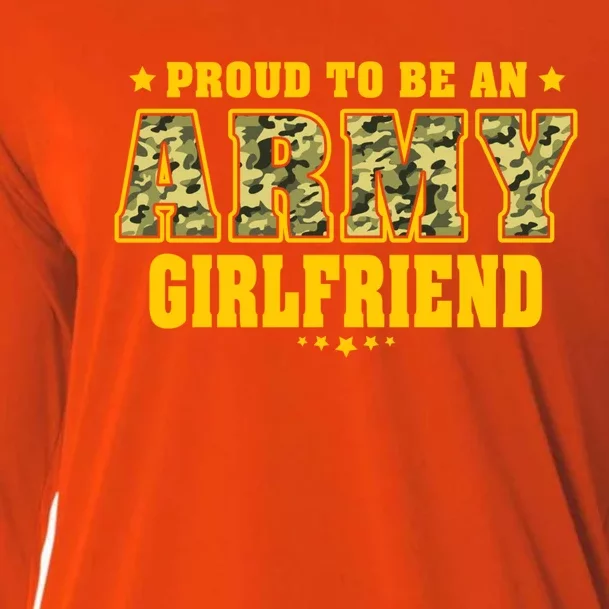 Proud To Be An Army Friend Camo Pride Military Couple Funny Gift Cooling Performance Long Sleeve Crew