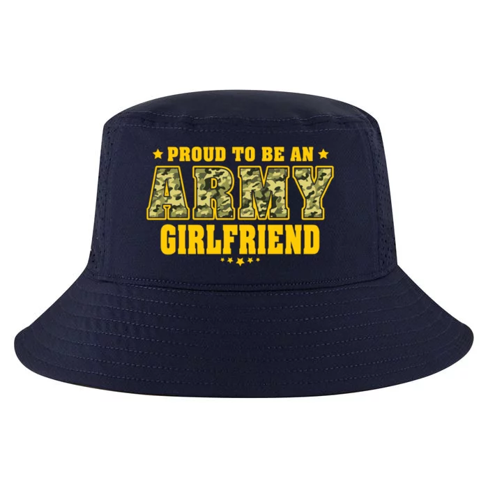 Proud To Be An Army Friend Camo Pride Military Couple Funny Gift Cool Comfort Performance Bucket Hat