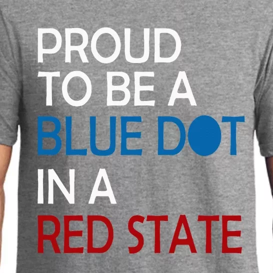 Proud To Be A Blue Dot In A Red State Vote Kamala Pajama Set