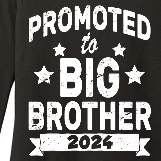 Promoted To Big Brother 2024 Womens CVC Long Sleeve Shirt