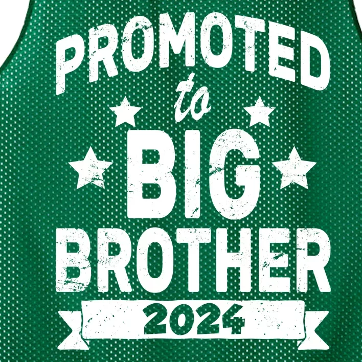 Promoted To Big Brother 2024 Mesh Reversible Basketball Jersey Tank