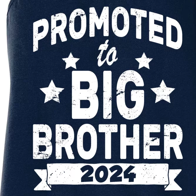 Promoted To Big Brother 2024 Women's Racerback Tank