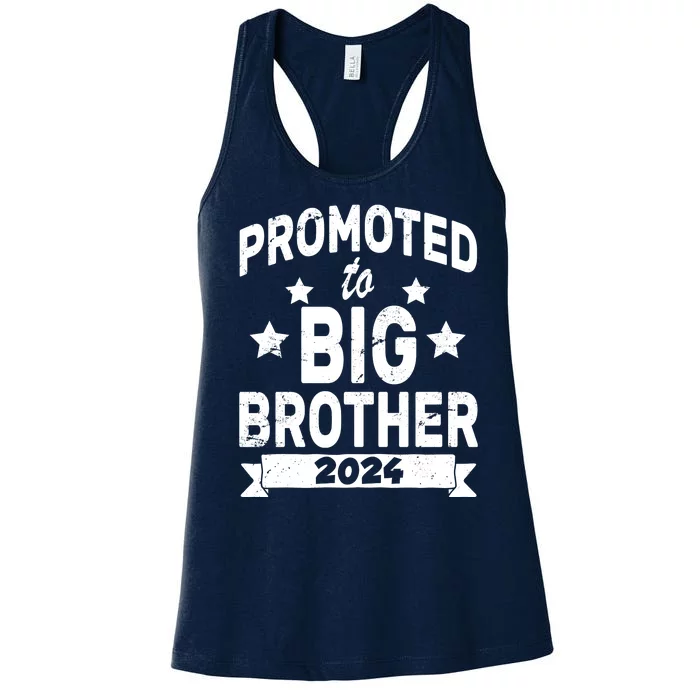 Promoted To Big Brother 2024 Women's Racerback Tank